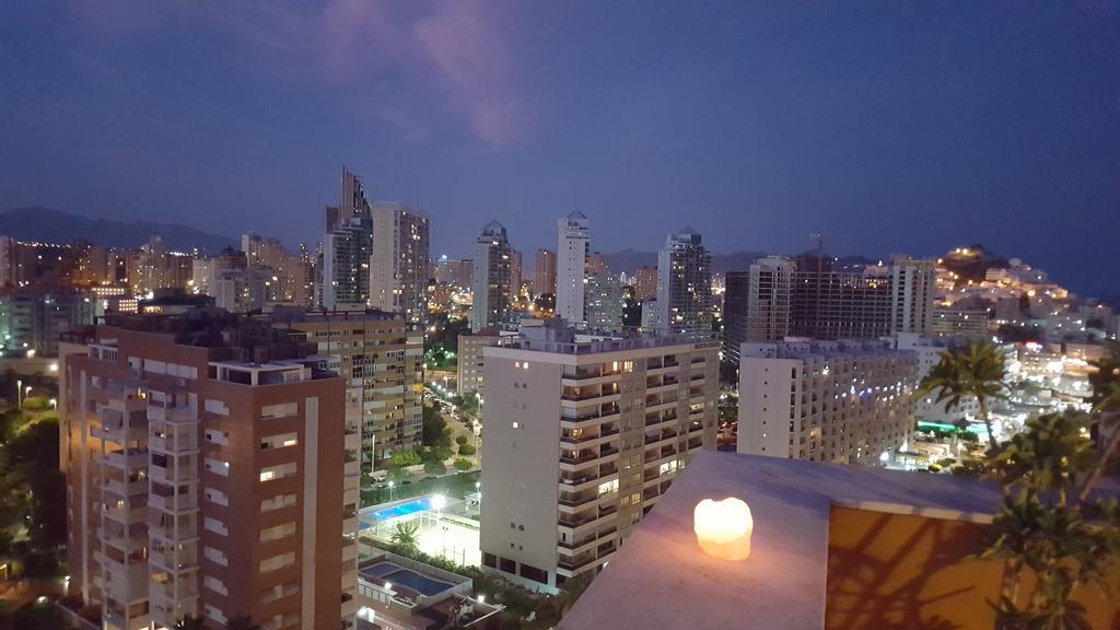Beach Penthouse Apartment Benidorm Cala 칼라 데 피네스트라트 외부 사진