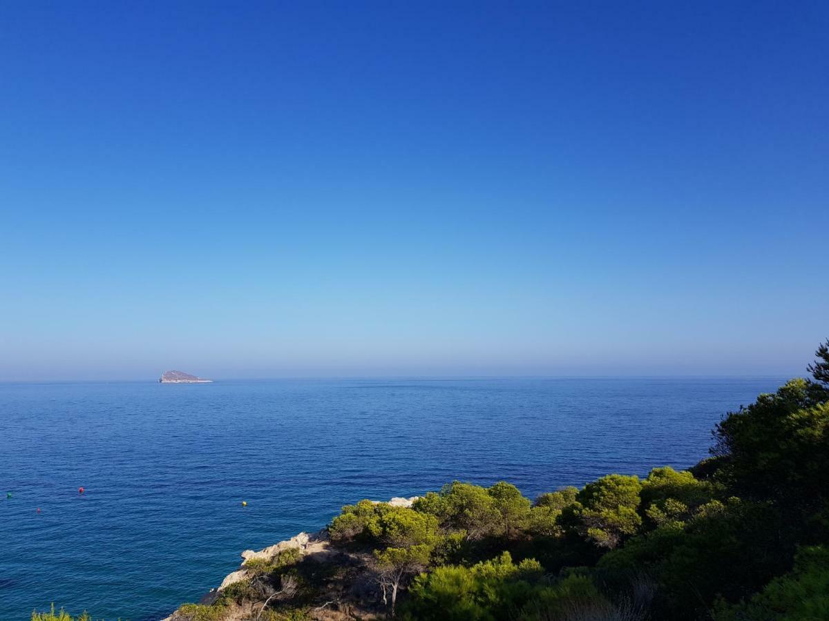 Beach Penthouse Apartment Benidorm Cala 칼라 데 피네스트라트 외부 사진